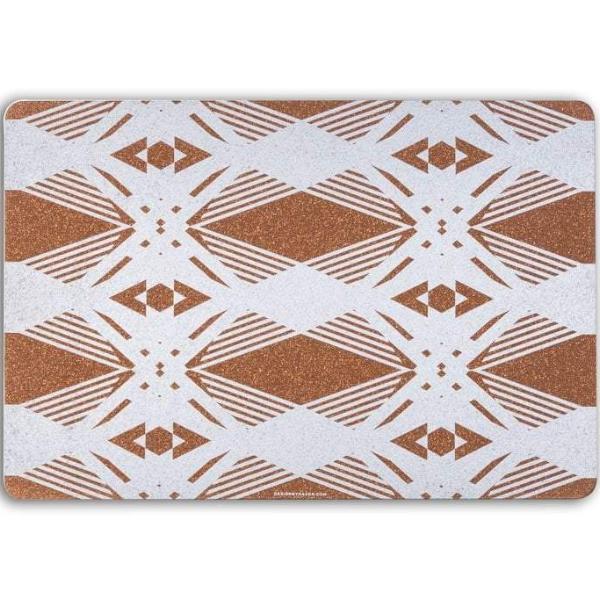 Cork Table Mat, Geometric (Set of 6) - [product-type] - Inclusive Trade