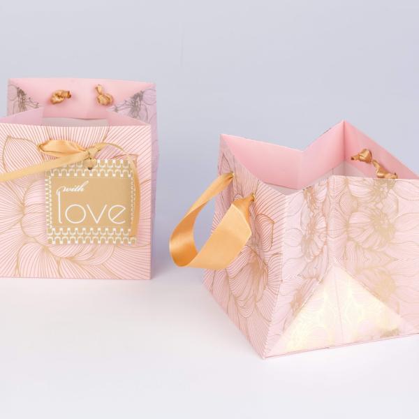 Small Flower Power Design Gift Bag - [product-type] - Inclusive Trade