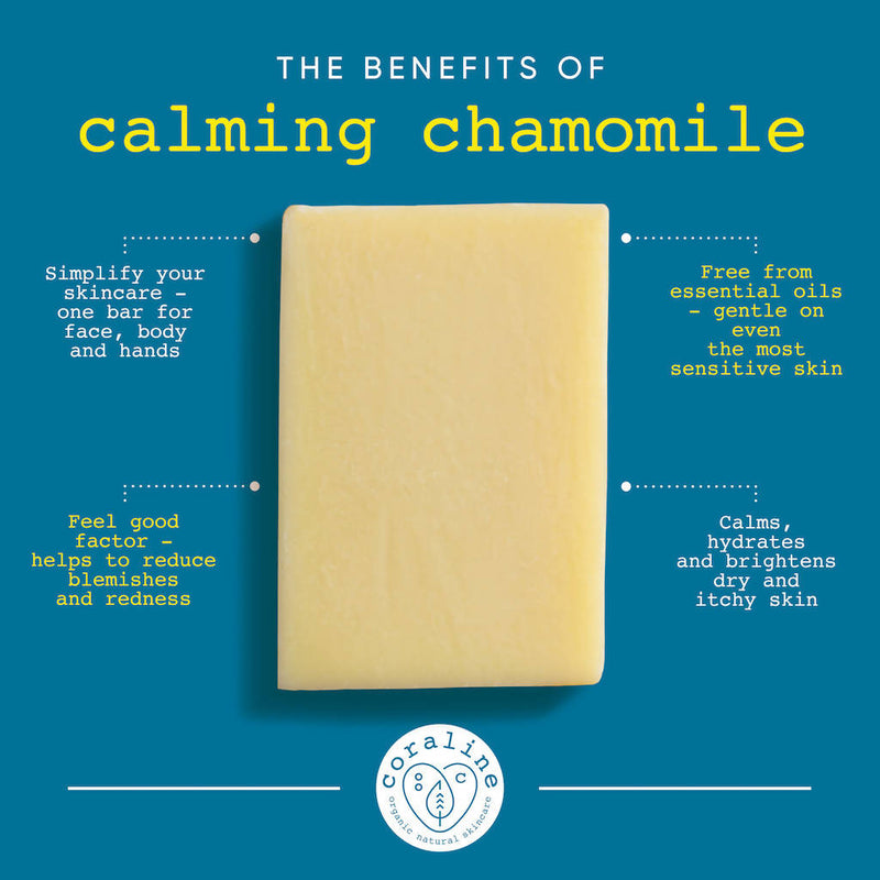 'Calming Chamomile' - Organic Chamomile and Yarrow Soap bar - [product-type] - Inclusive Trade