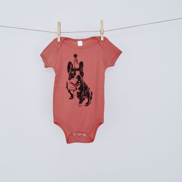Baby Grow - Madame Clio - Coral - [product-type] - Inclusive Trade