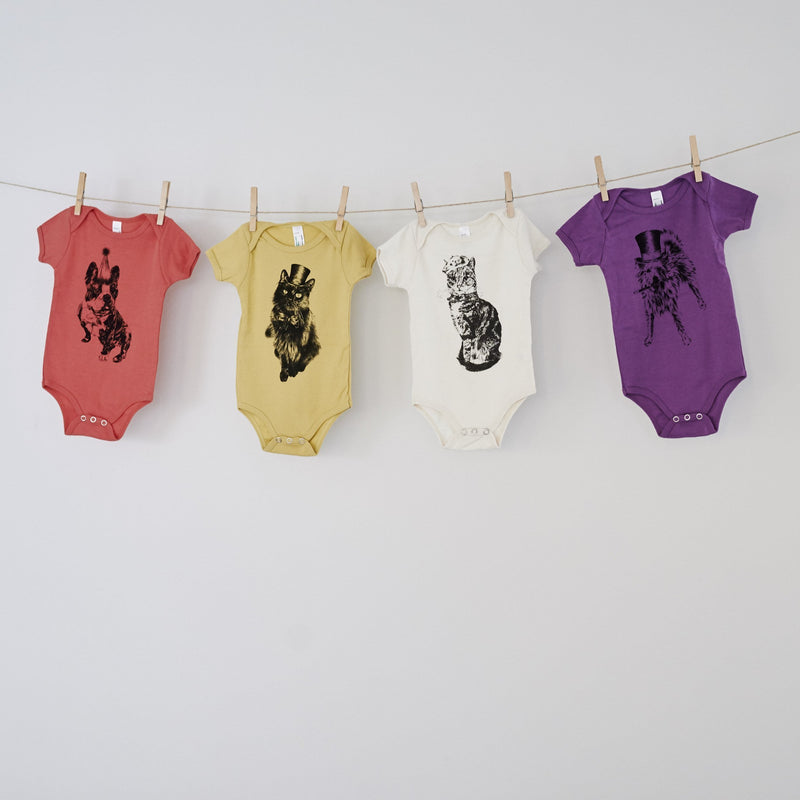 Baby Grows - The Magical Pooch - Mustard - [product-type] - Inclusive Trade