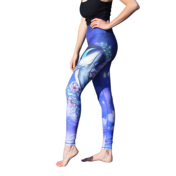 Whale Yoga Leggings - [product-type] - Inclusive Trade
