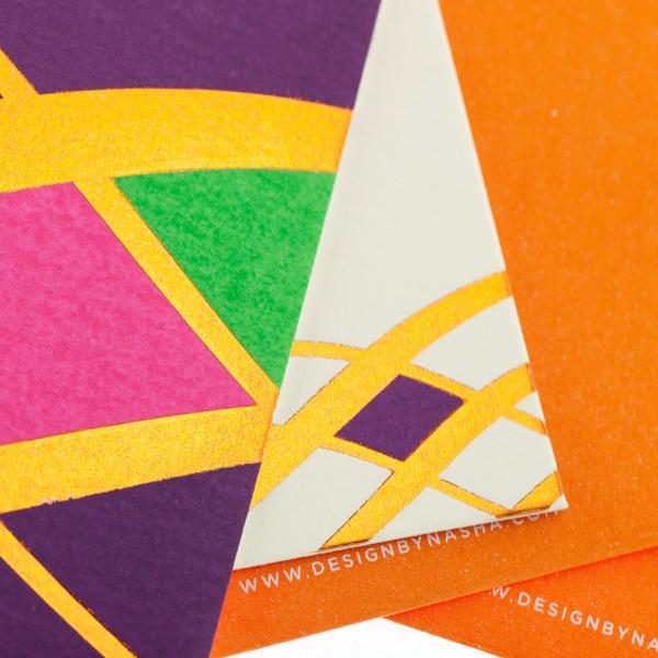 Note Set, Live Colourfully Design (12 x Note Card + Envelopes) - [product-type] - Inclusive Trade