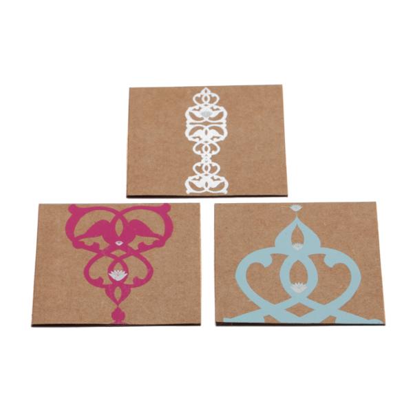Mini Note Set, With Envelopes, Imaan Bright Design,  (Set of 12) - [product-type] - Inclusive Trade