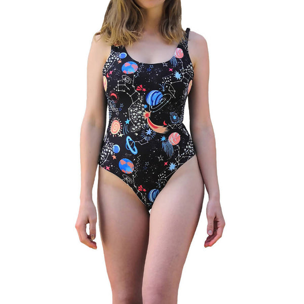 Galaxies Reversible One-Piece Swimsuits - [product-type] - Inclusive Trade