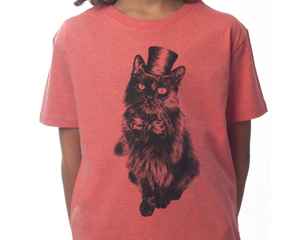 Mr. Bojangles - Kids T-shirt- Mid Heather Red - [product-type] - Inclusive Trade