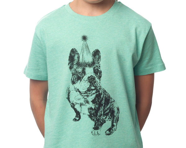 Madame Clio - Kids T-shirt - Mid Heather Green - [product-type] - Inclusive Trade