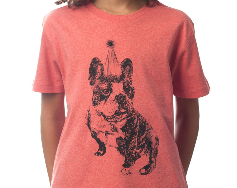 Madame Clio - Kids T-shirt- Mid Heather Red - [product-type] - Inclusive Trade