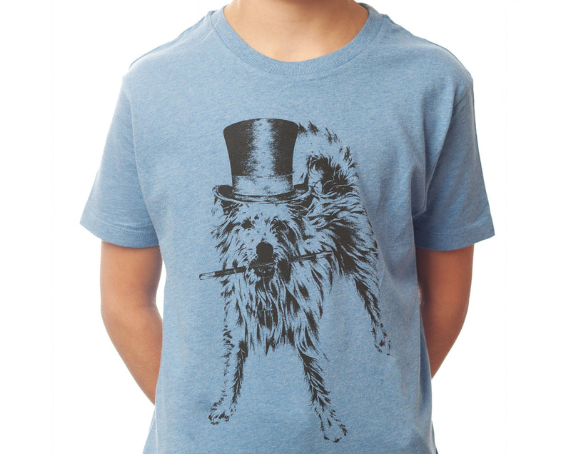 The Magical Pooch - Kids T-shirt - Heather Blue - [product-type] - Inclusive Trade