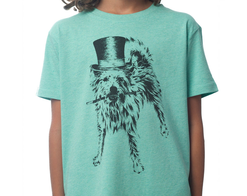 The Magical Pooch - Kids T-shirt - Heather Green - [product-type] - Inclusive Trade