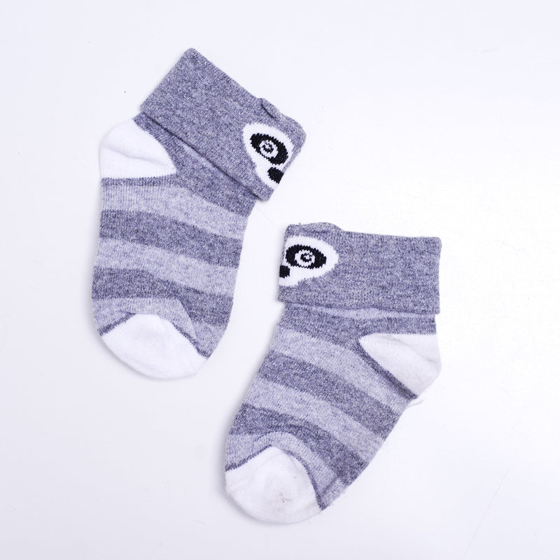 3 Pairs of 3D Animal Socks - Penny Penguin, Funky Monkey & Benji Badger - [product-type] - Inclusive Trade