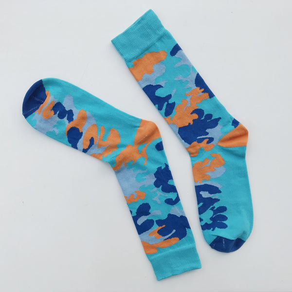Dress Socks- Bright Days Line - Camouflage Under Water - [product-type] - Inclusive Trade